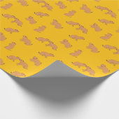 Papier Cadeau Chiens des Prairies (Coin)
