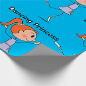 Papier Cadeau Chiffre de la princesse mignonne Ballerina