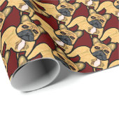 Papier Cadeau Chiffre de taureau français (Coin rond)