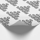 Papier Cadeau Chiffres thaïlandais Pyramide ♦ Script en thaï ♦ (Coin)