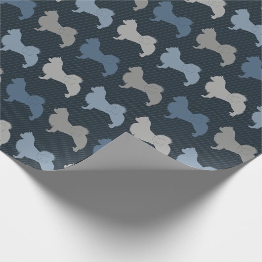 Papier Cadeau Chihuahua - Long Haired (Coin)