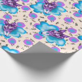 Papier Cadeau Chihuahua sur un nuage (Coin)