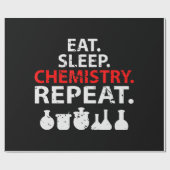 Papier Cadeau Chimistry Biology (Plat)