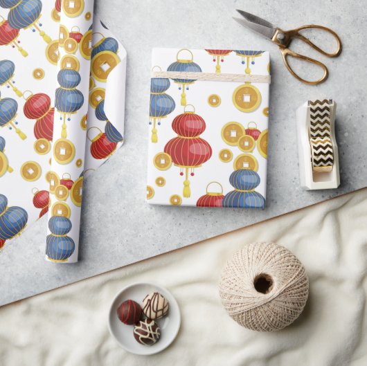 Papier Cadeau Chine Bonne année (Artisanat)