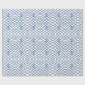 Papier Cadeau Chinoiserie Bamboo Ginger Jars (Plat)