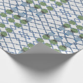 Papier Cadeau Chinoiserie Bamboo Topiary Topiary Tissus Papier (Coin)