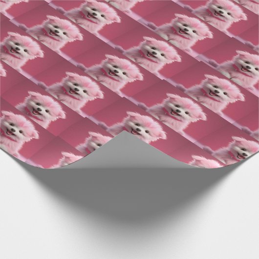 Papier Cadeau chiot (Coin)