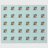 Papier Cadeau chiot bouledogue français Bouledogue Français (Plat)