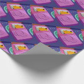 Papier Cadeau Chiot en papier d'emballage de lit (Coin)