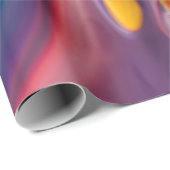 Papier Cadeau Chiots Bouledogue français French Bulldog (Coin rond)