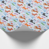 Papier Cadeau Chiots et chatons (Coin)