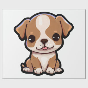 Papier Cadeau Chiots Pit Bull #6