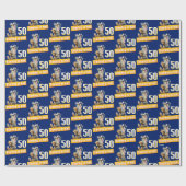 Papier Cadeau Chipmunk Birthday Candles (Plat)