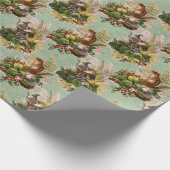 Papier Cadeau Chipmunks et oiseaux (Coin)