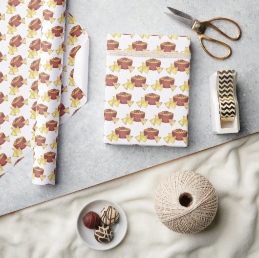 Papier Cadeau Chips Chili Con Queso Blanco Nachos Fromage Dip (Artisanat)