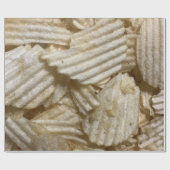 Papier Cadeau Chips de pommes de terre (Plat)