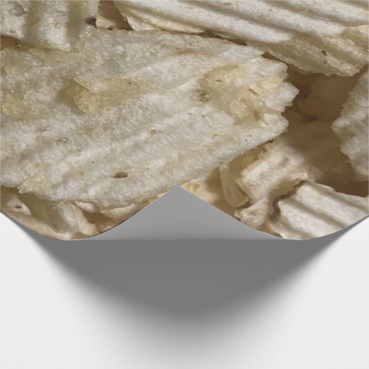 Papier Cadeau Chips de pommes de terre (Coin)