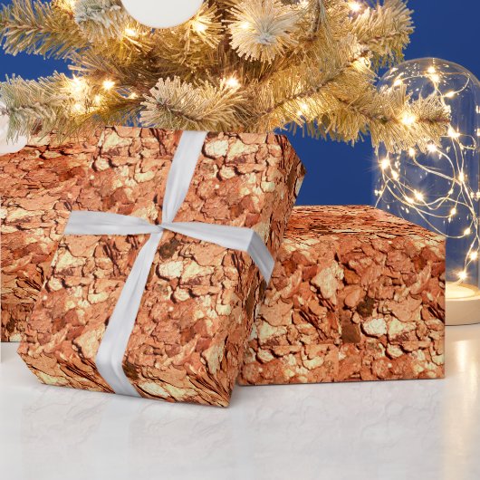 Papier Cadeau Chips en cuivre (Vacances)
