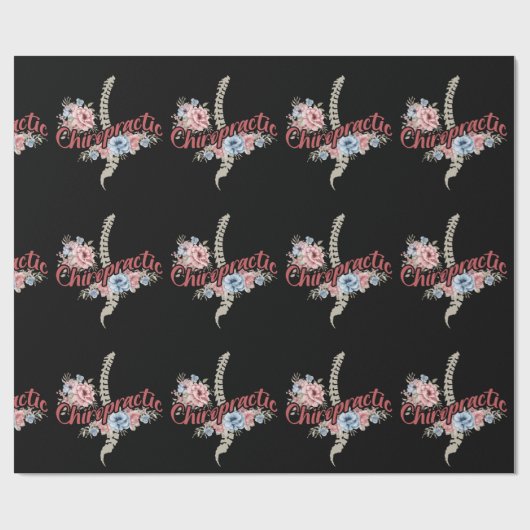 Papier Cadeau Chiropractic (Plat)