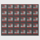 Papier Cadeau Chirurgien orthopédique américain (Plat)