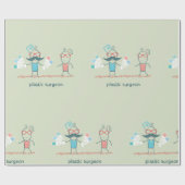 Papier Cadeau Chirurgien plastique (Plat)