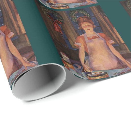 Papier Cadeau Chistmas Cook (Coin rond)