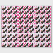 PAPIER CADEAU CHIWAWA DANS LA CHAUSSURE (Plat)