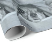 Papier Cadeau Chiwawa sous les illustrations originales (Coin rond)