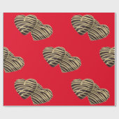 Papier Cadeau Chocolat bonbons coeurs romantique rouge amour mig (Plat)