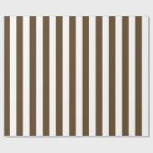 Papier Cadeau Chocolat Brown et Gras blanc (Plat)