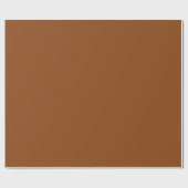 Papier Cadeau Chocolat Brown foncé Abstrait moderne (Plat)