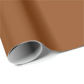 Papier Cadeau Chocolat Brown foncé Abstrait moderne (Coin rond)