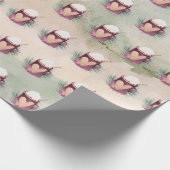 Papier Cadeau Chocolat chaud de Noël (Coin)