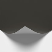 Papier Cadeau Chocolat Noir Uni (Coin)
