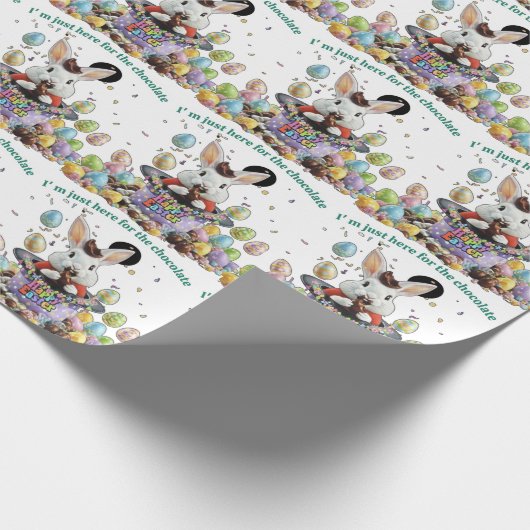 Papier Cadeau Chocolate Lover Easter (Coin)