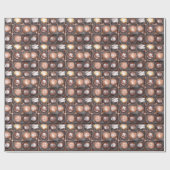 Papier Cadeau Chocolats à Gogo (Plat)