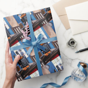 Papier Cadeau Choisir Texas Peinture par Alfred Fox