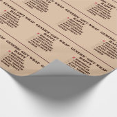 Papier Cadeau Choix polyvalent générique (Coin)