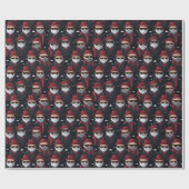 Papier Cadeau Cholo Père Noël (Plat)