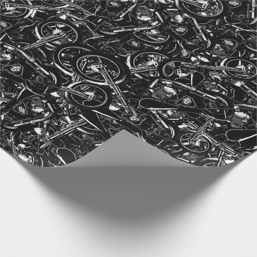 Papier Cadeau Chopper Mania pour imprimer Motif (Coin)