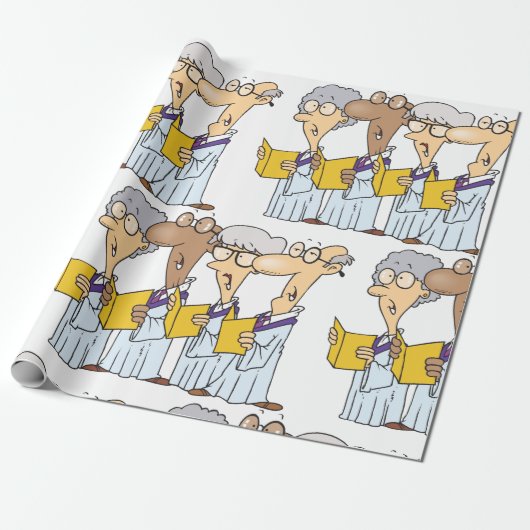 Papier Cadeau Chorale (Déroulé)