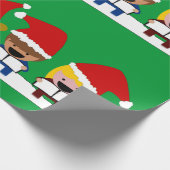 Papier Cadeau Chorale d'enfants de Noël (Coin)