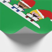 Papier Cadeau Chorale d'enfants de Noël (Coin)