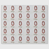 Papier Cadeau Chorizo Saucisson (Plat)