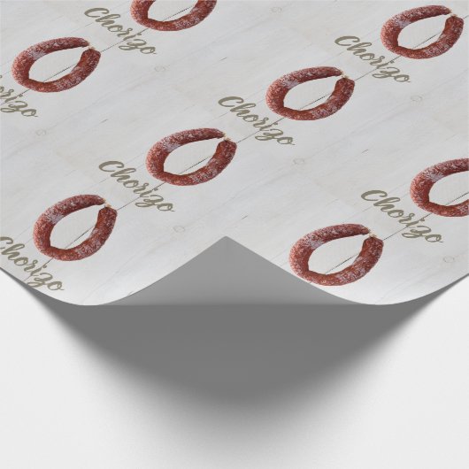 Papier Cadeau Chorizo Saucisson (Coin)