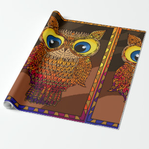 Papier Cadeau Chouette
