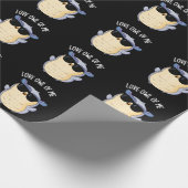 Papier Cadeau Chouette Amoureuse De Moi Drôle Jeu D'Oiseaux Bass (Coin)