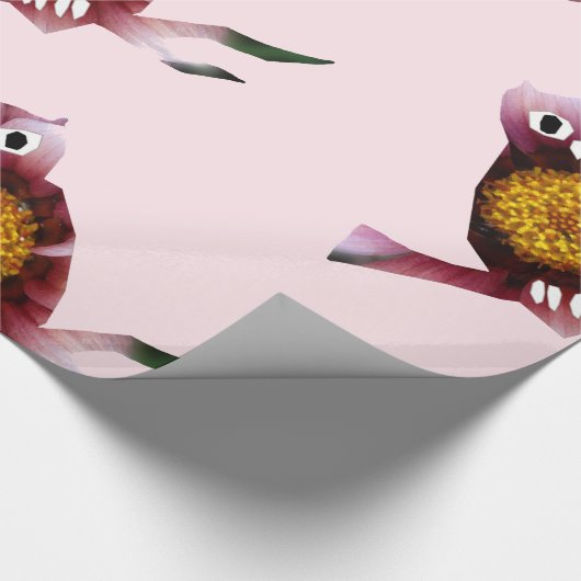 Papier Cadeau Chouette, Oiseau de Chouette Papier d'habillage d' (Coin)