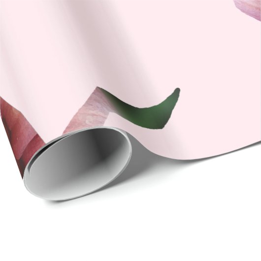 Papier Cadeau Chouette, Oiseau de Chouette Papier d'habillage d' (Coin rond)