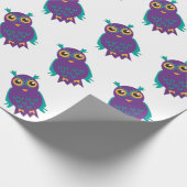 Papier Cadeau Chouettes (Coin)